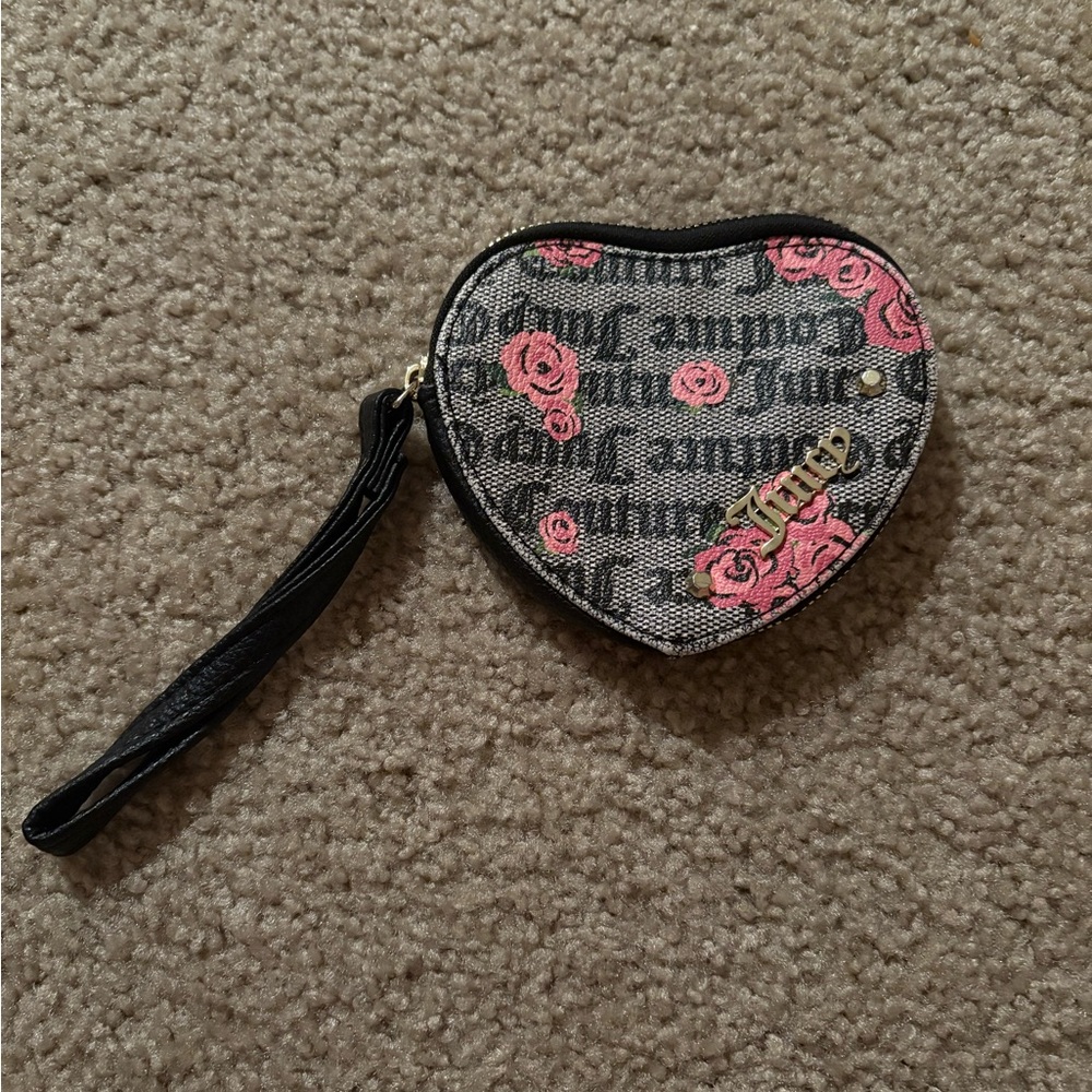 Juicy Couture Heart-Shaped Wristlet 💖